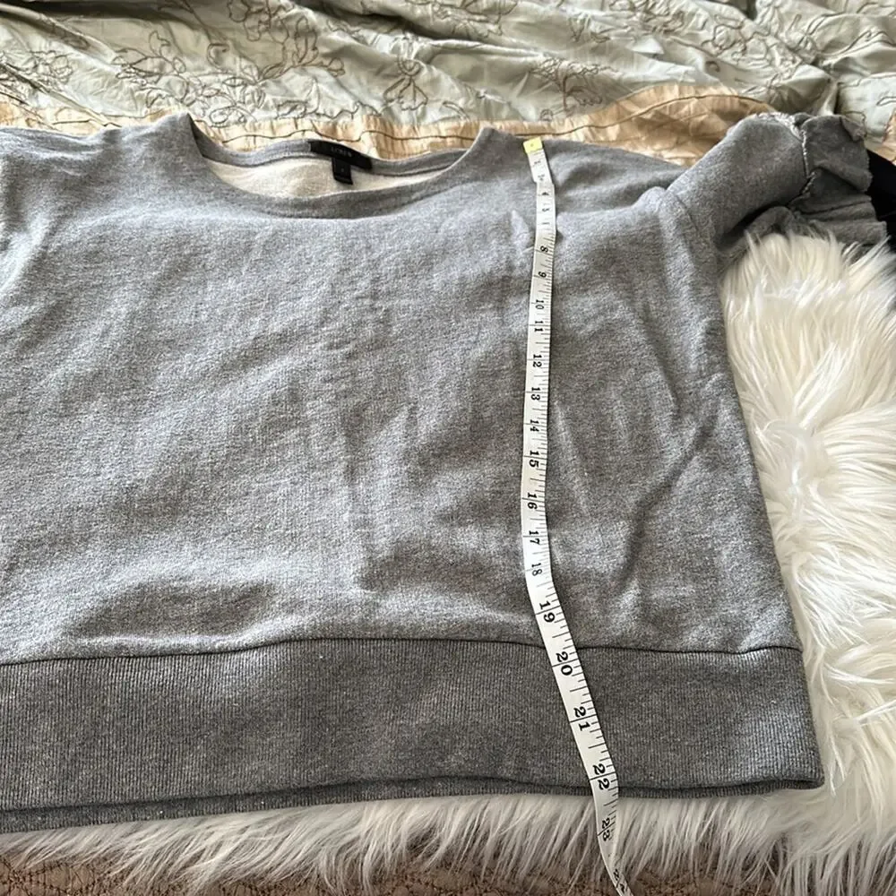 J. Crew | Ruffle Sleeve Long Sleeve top Size S